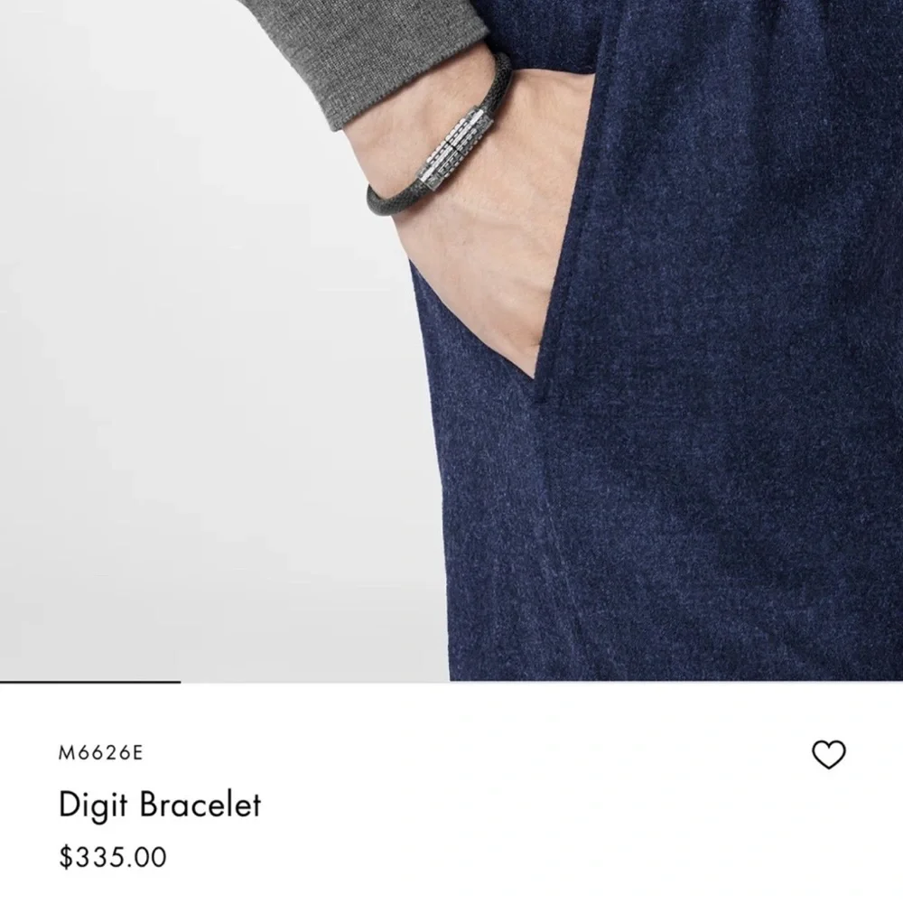 ✨💎UNISEX💎✨ LOUIS VUITTON DIGIT BRACELET WITH DUSTY! STILL IN STORES! - Picture 6 of 6